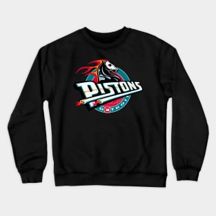 detroit pistons x rapper edition Crewneck Sweatshirt